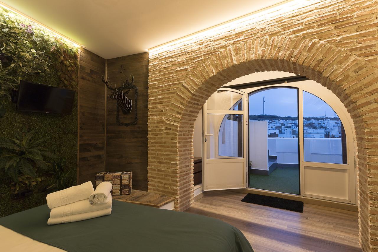 Hotel Posada De Las Cuevas Arcos de la Frontera Exteriör bild