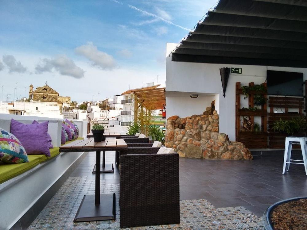 Hotel Posada De Las Cuevas Arcos de la Frontera Exteriör bild